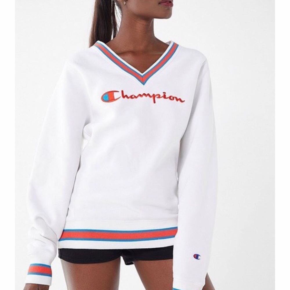 NWT Champion x Urban Outfitters V-Neck Sweatshirt